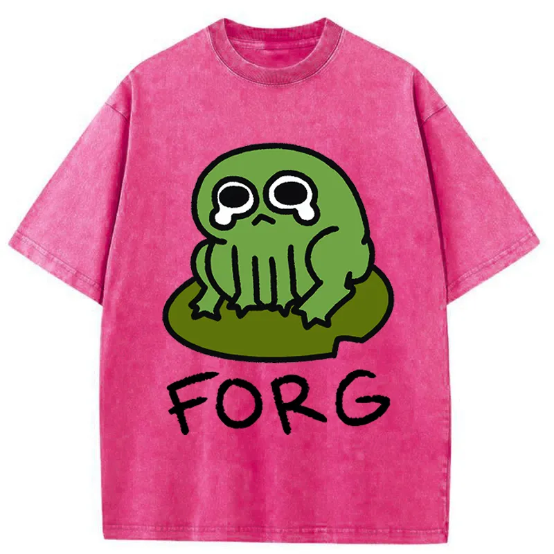 Tokyo-Tiger Sad Forg Washed T-Shirt