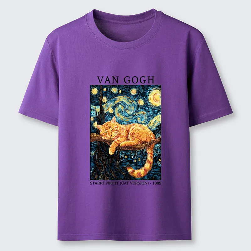 Tokyo-Tiger Starry Cat Dreams Classic T-Shirt