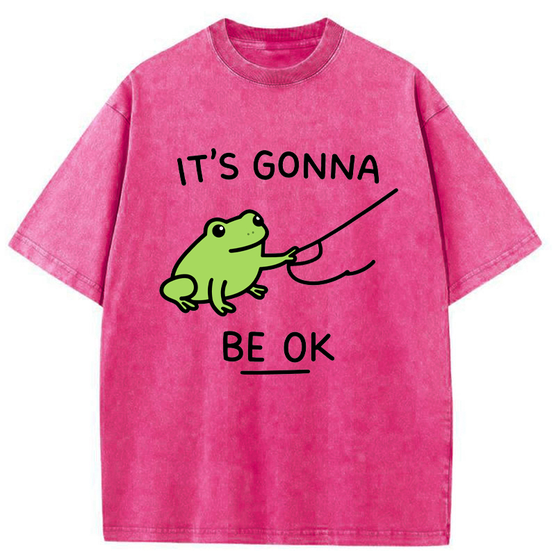Tokyo-Tiger It's Gonna Be Okay Washed T-Shirt