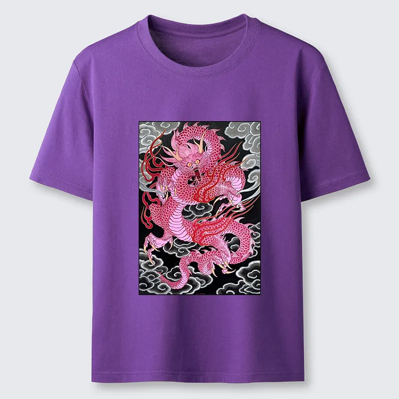 Tokyo-Tiger Pink Dragon Classic T-Shirt