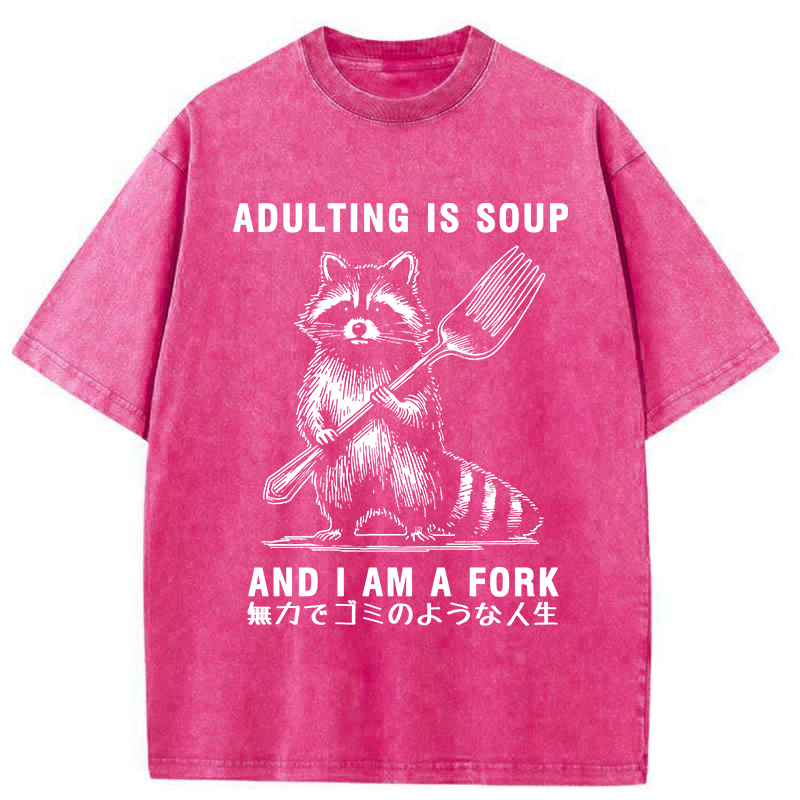 Tokyo-Tiger Helpless Life Washed T-Shirt