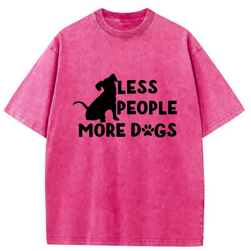 Tokyo-Tiger Fewer People More Dogs Washed T-Shirt