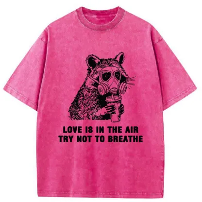 Tokyo-Tiger Reject Valentine's Day Atmosphere Washed T-Shirt