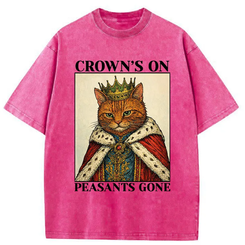 Tokyo-Tiger Today I Am My Own King Washed T-Shirt
