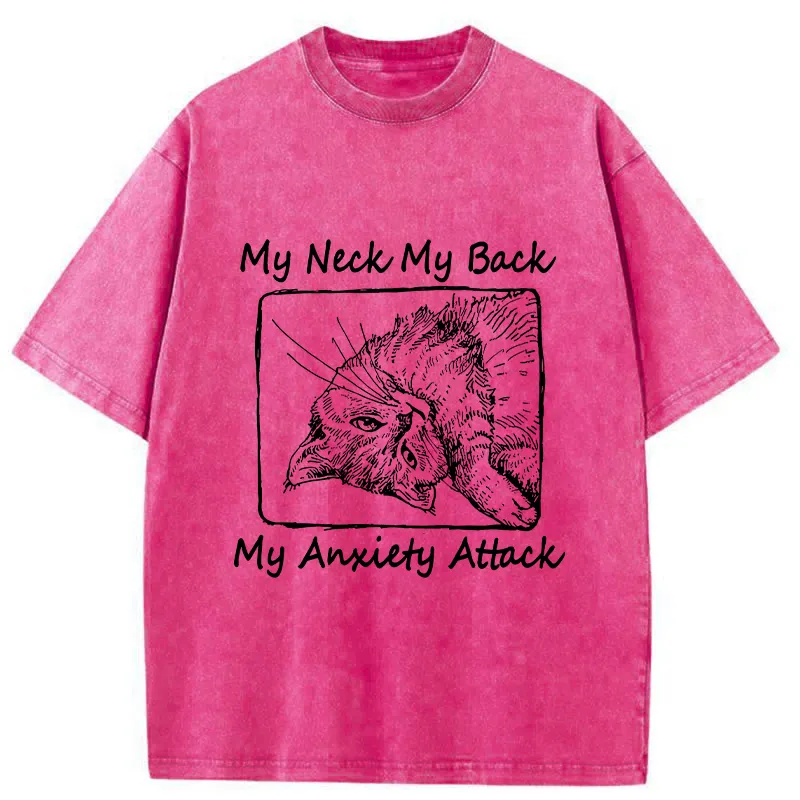 Tokyo-Tiger Cat That Has Lost All Will To Live Washed T-Shirt