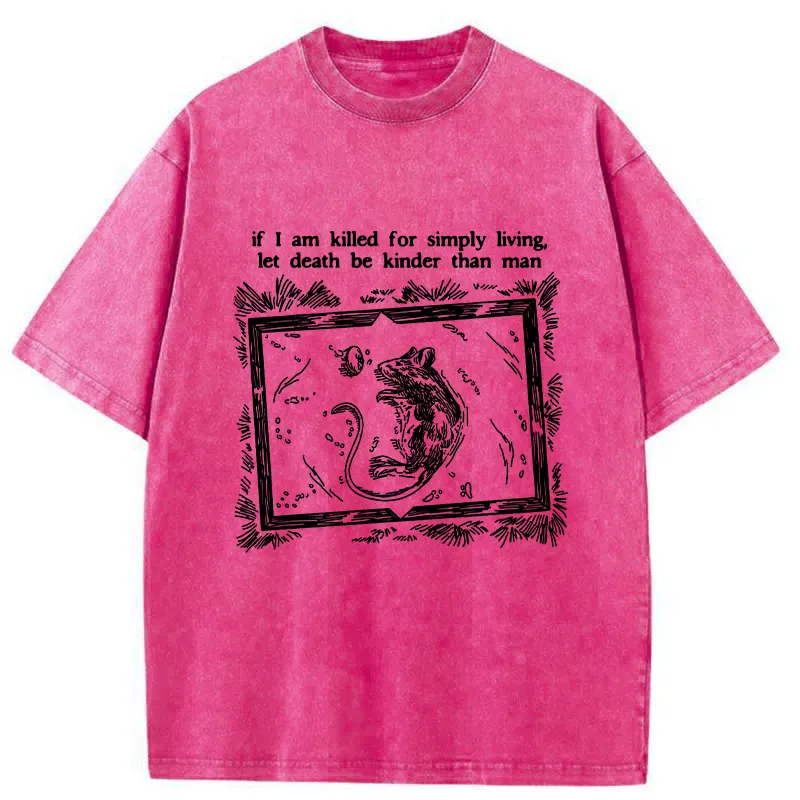 Tokyo-Tiger Mouse's Last Wish Washed T-Shirt