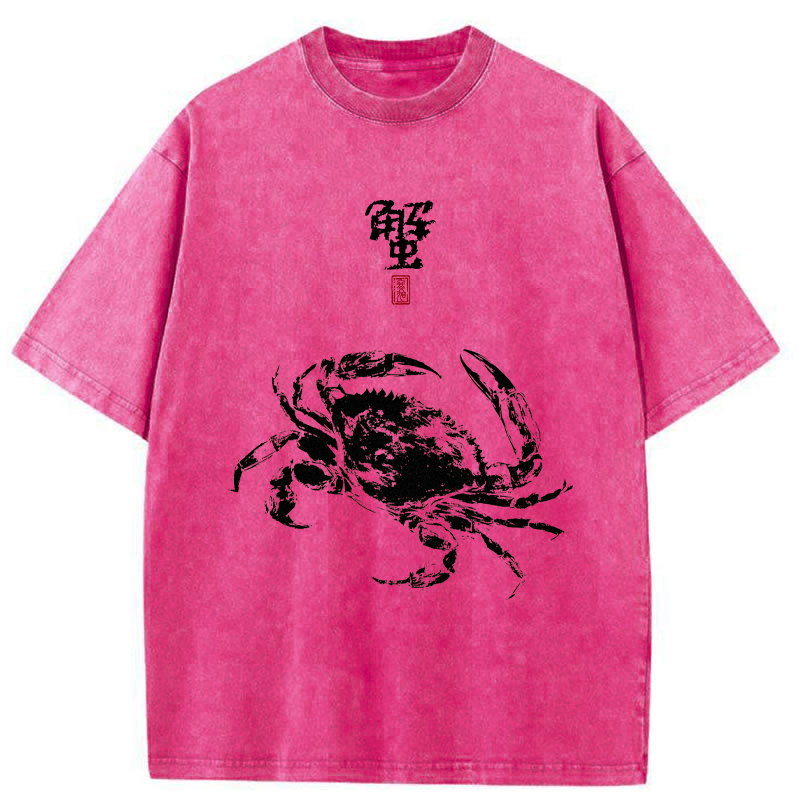 Tokyo-Tiger The Kani Washed T-Shirt