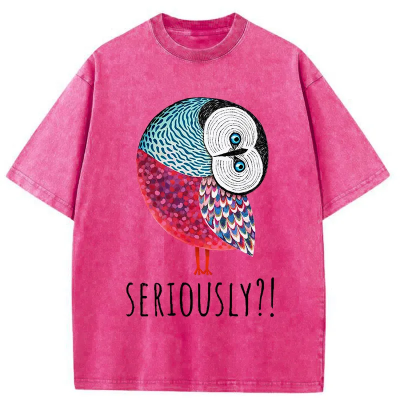 Tokyo-Tiger Bird's Question Washed T-Shirt Sale