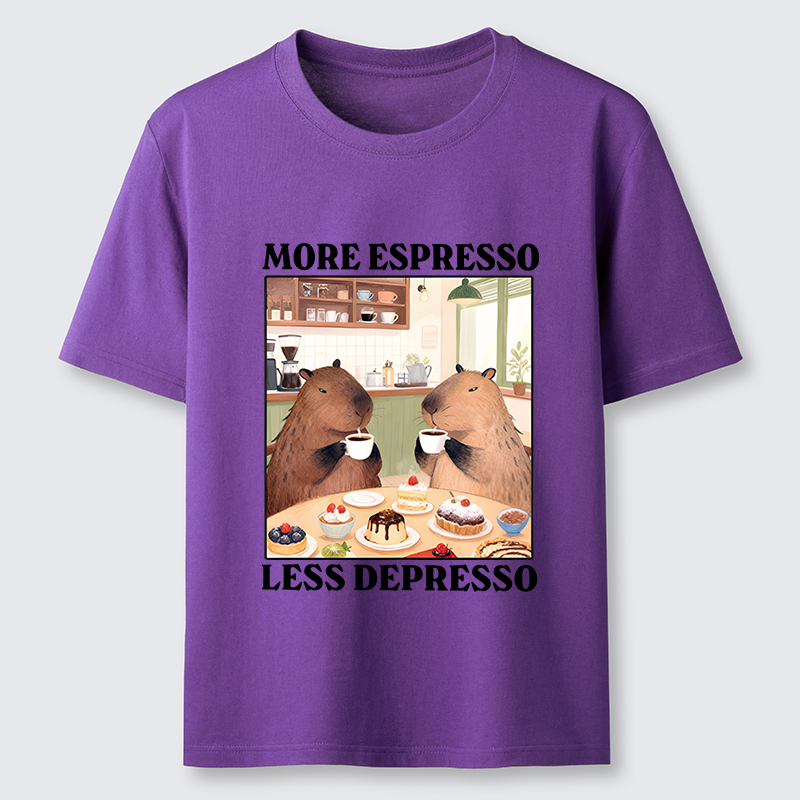Tokyo-Tiger Capybaras Drink More Coffee Classic T-Shirt