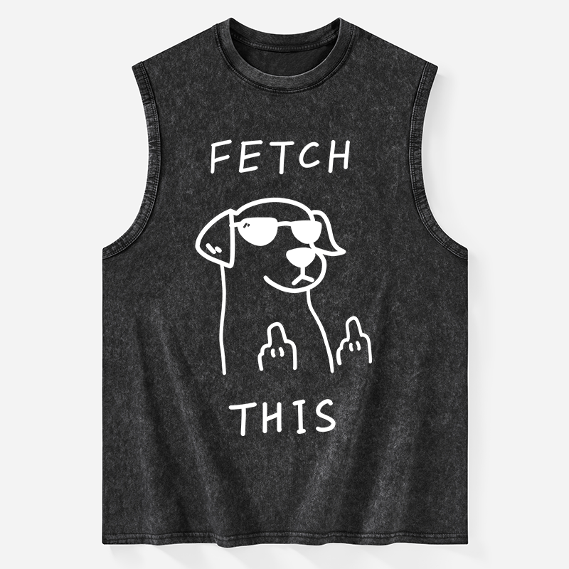 Tokyo-Tiger Rebellious Dog Washed Tank