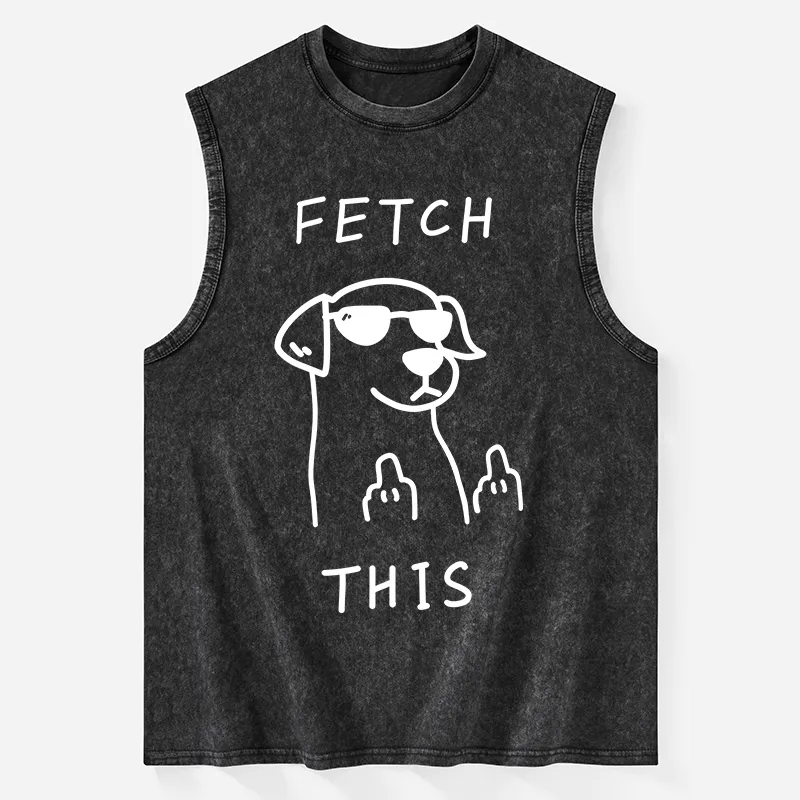 Tokyo-Tiger Rebellious Dog Washed Tank