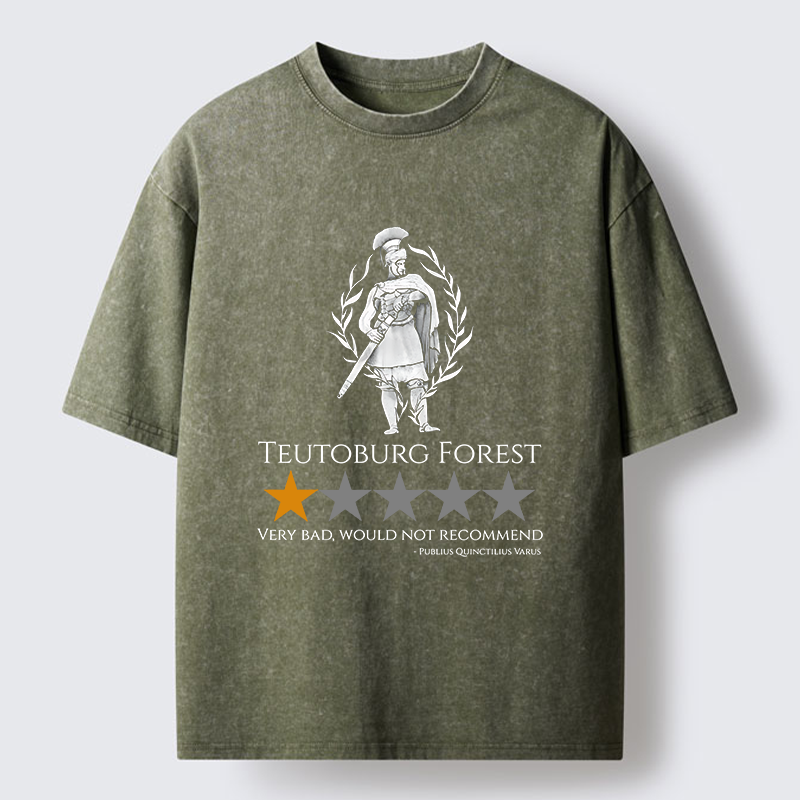 Tokyo-Tiger Teutoburg Forest Is Not Recommended Washed T-Shirt