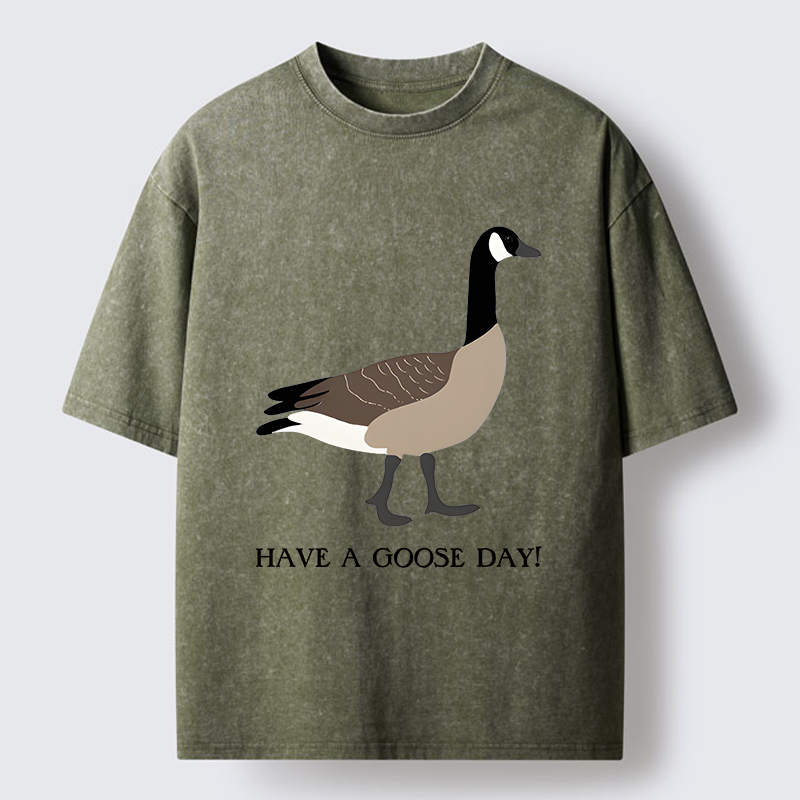 Tokyo-Tiger Have A GOOD Day Washed T-Shirt