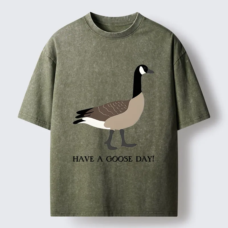 Tokyo-Tiger Have A GOOD Day Washed T-Shirt