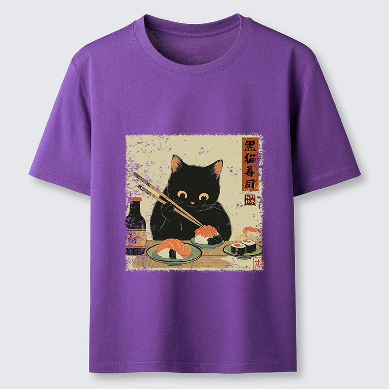 Tokyo-Tiger Meow Sushi Time Classic T-Shirt