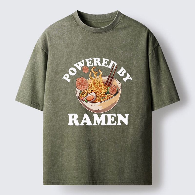 Tokyo-Tiger Powered By Ramen Washed T-Shirt