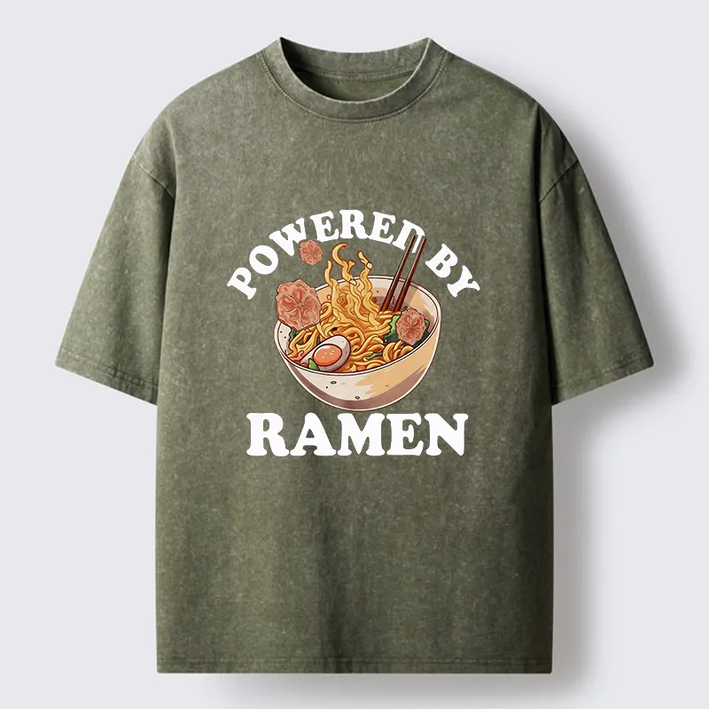 Tokyo-Tiger Powered By Ramen Washed T-Shirt