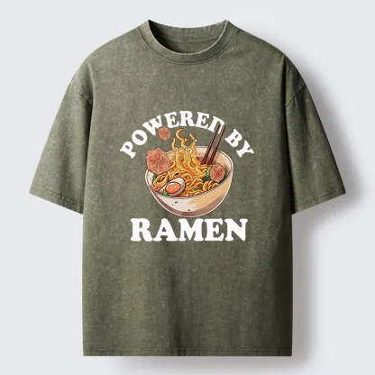 Tokyo-Tiger Powered By Ramen Washed T-Shirt