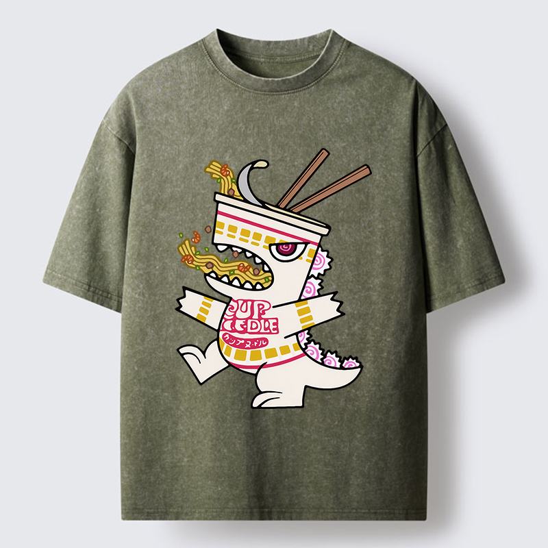 Tokyo-Tiger Ramenzilla Washed T-Shirt