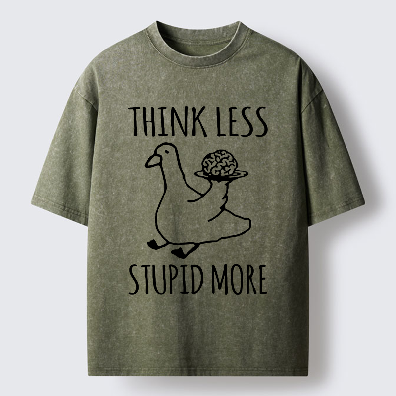 Tokyo-Tiger Foolish Goose Is Even More Foolish Washed T-Shirt