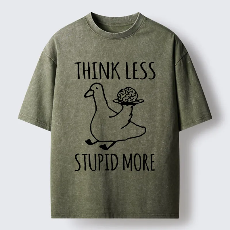 Tokyo-Tiger Foolish Goose Is Even More Foolish Washed T-Shirt