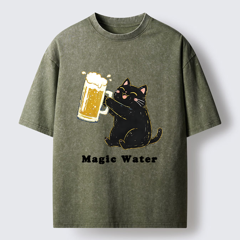 Tokyo-Tiger Magic Water Washed T-Shirt