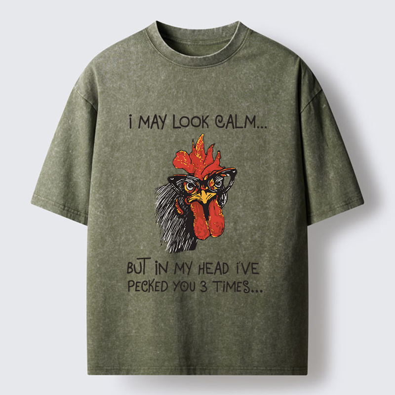 Tokyo-Tiger Inner Rebellion Washed T-Shirt