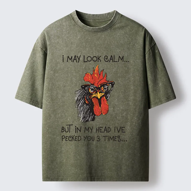 Tokyo-Tiger Inner Rebellion Washed T-Shirt