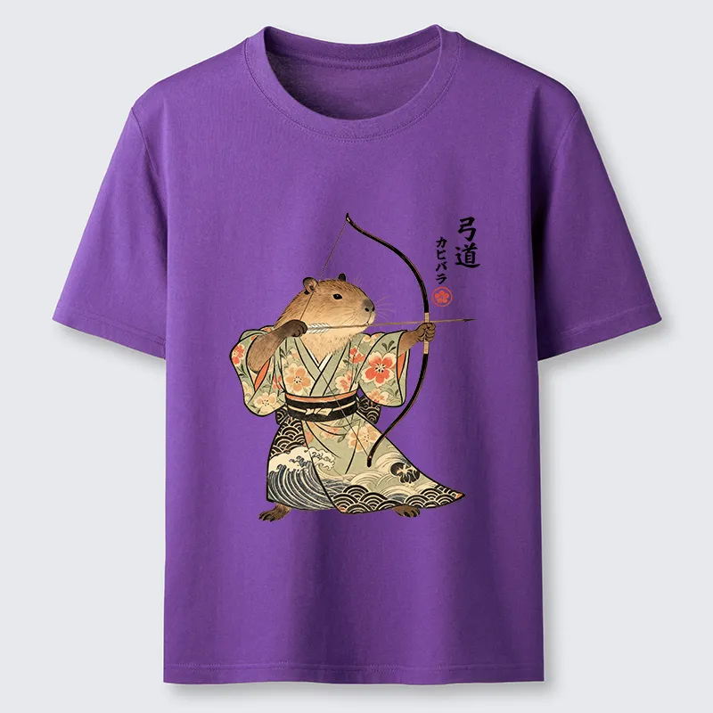 Tokyo-Tiger Capybara Archery Classic T-Shirt