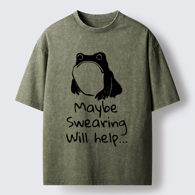 Tokyo-Tiger Unhappy Frog Washed T-Shirt