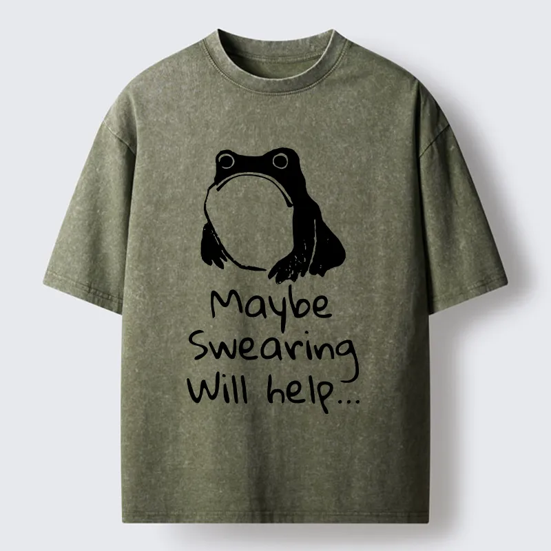 Tokyo-Tiger Unhappy Frog Washed T-Shirt