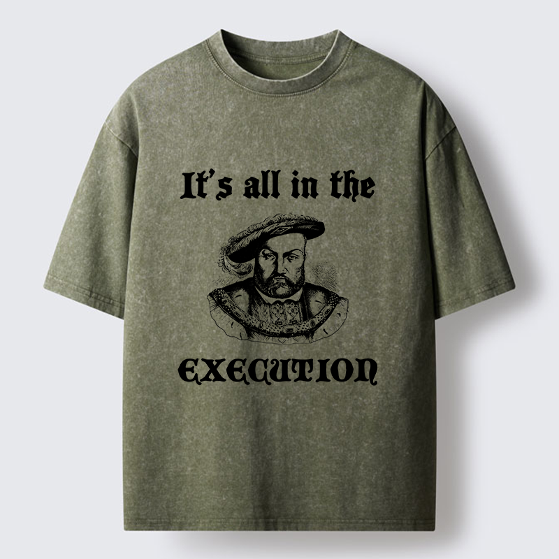 Tokyo-Tiger It’s All In The Execution Washed T-Shirt
