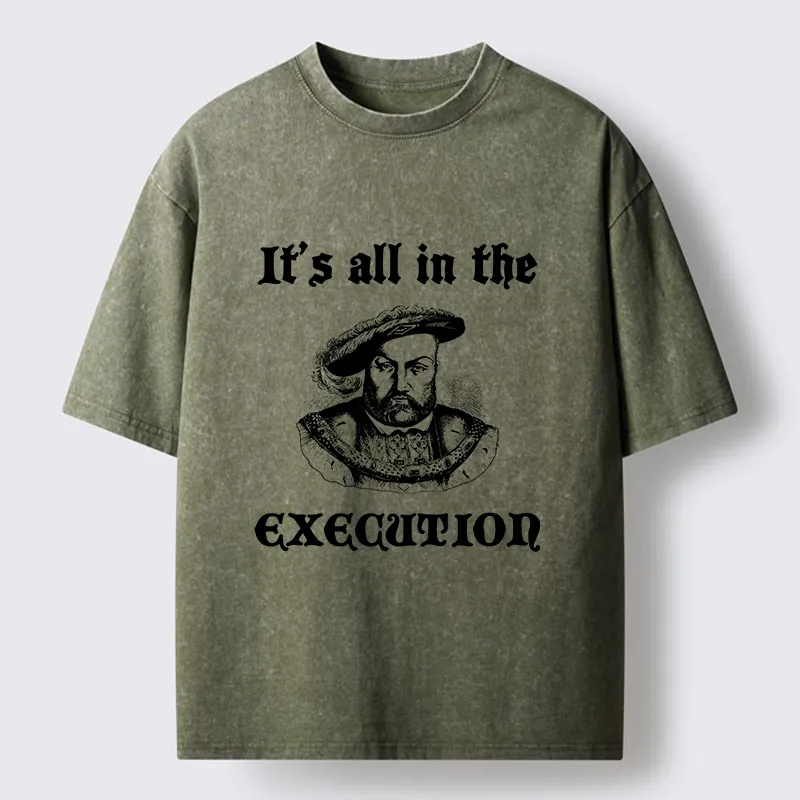 Tokyo-Tiger It’s All In The Execution Washed T-Shirt