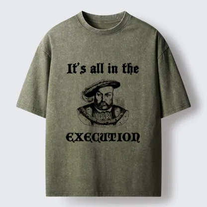 Tokyo-Tiger It’s All In The Execution Washed T-Shirt
