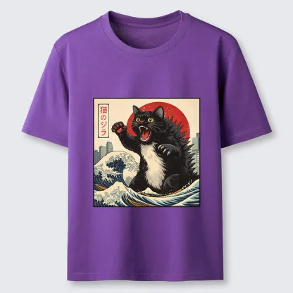 Tokyo-Tiger Black Catzilla Classic T-Shirt