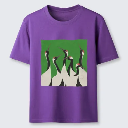 Tokyo-Tiger Crane Flock Classic T-Shirt