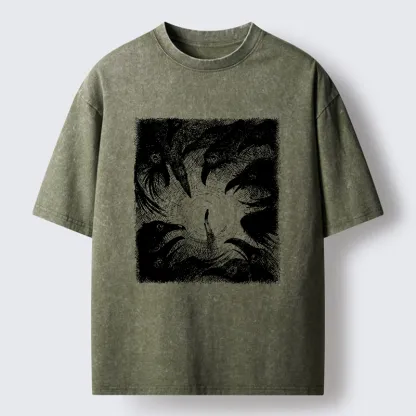 Tokyo-Tiger Deep In The Abyss Washed T-Shirt