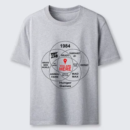 Tokyo-Tiger You Are Here Classic T-Shirt