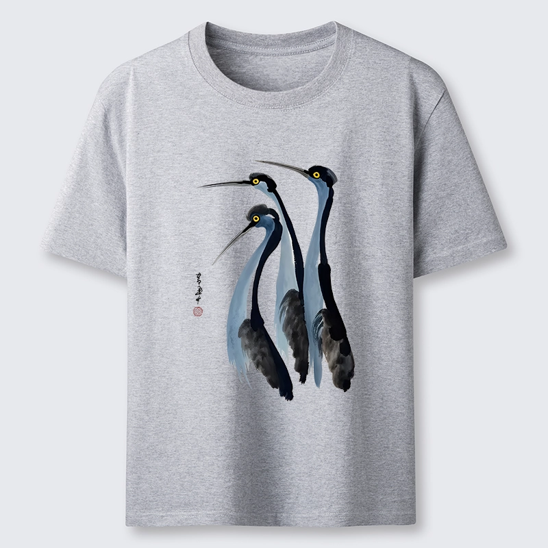 Tokyo-Tiger Blue Crane Classic T-Shirt