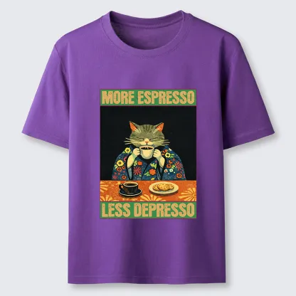 Tokyo-Tiger Cat Tasting Coffee Japan Classic T-Shirt