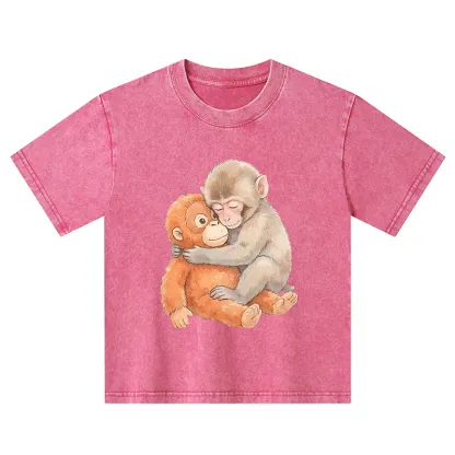 Tokyo-Tiger Poor Punch Kids Washed T-Shirt