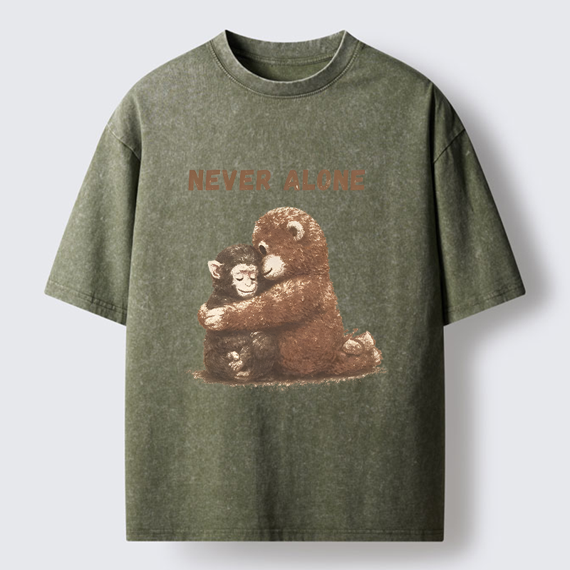 Tokyo-Tiger Lonely Punch Washed T-Shirt