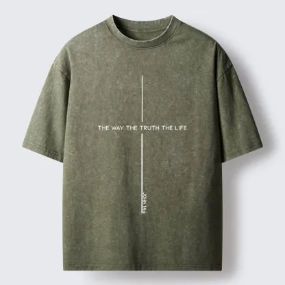 Tokyo-Tiger The Path Of Truth Washed T-Shirt