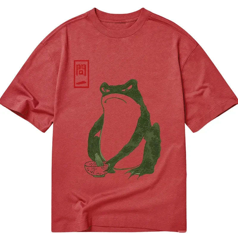 Tokyo-Tiger Woodblock Print Frog Classic T-Shirt