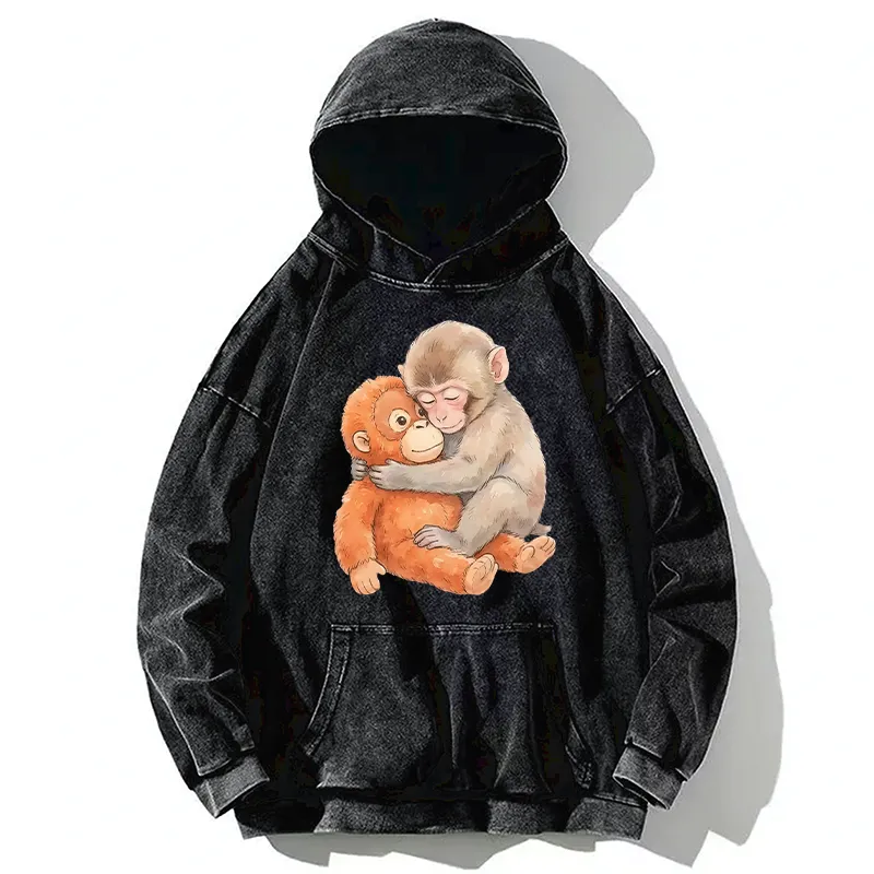 Tokyo-Tiger Poor Punch Washed Hoodie Sale
