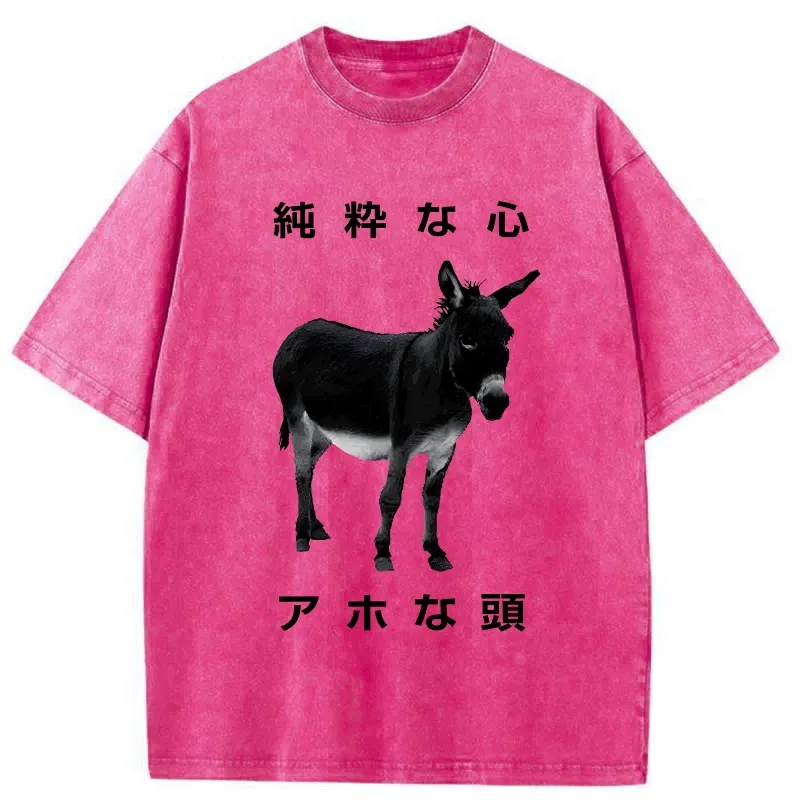 Tokyo-Tiger Pure Of Heart Washed T-Shirt