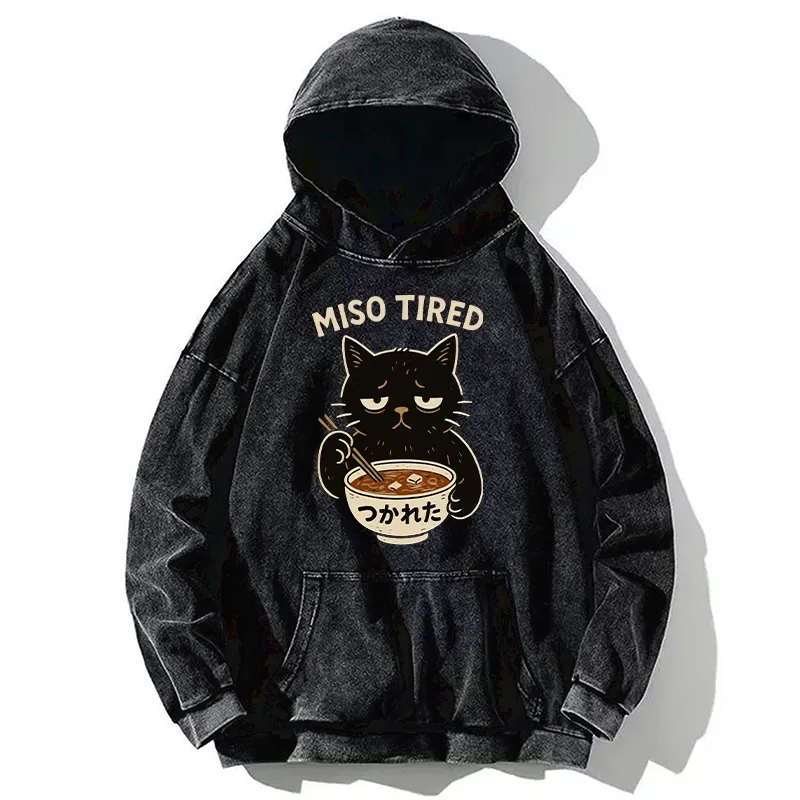 Tokyo-Tiger I’m So Tired Washed Hoodie Sale