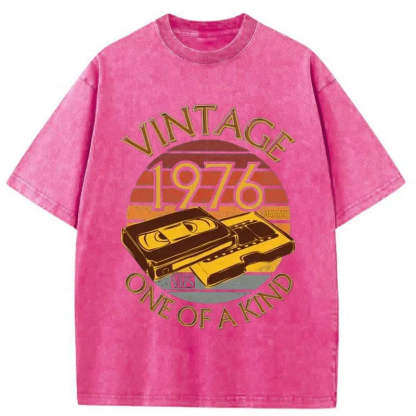 Tokyo-Tiger 70s Vintage VHS 1976 Japan Washed T-Shirt-tokyo-tiger