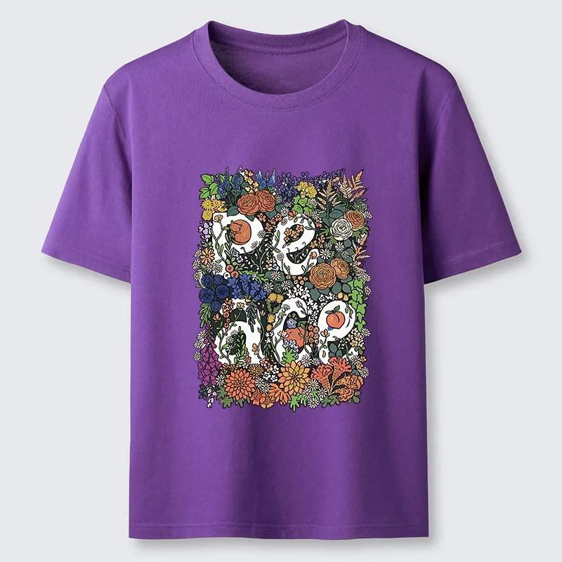 Tokyo-Tiger Peace In Flowers Classic T-Shirt