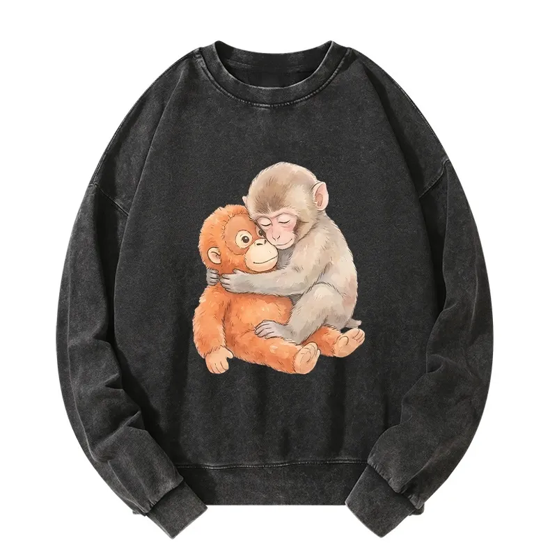 Tokyo-Tiger Poor Punch Washed Sweatshirt Sale